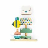 Janod Brinquedo de Empilhar Ursinho Pure +12M J05156