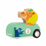 Janod Carrinho de Corrida Nº 3 Verde +2 Anos J03356