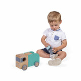 Janod Carro do Lixo em Madeira BOLID +2 Anos J04633