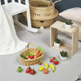 Janod Cesto com 24 Frutas e Legumes +3 Anos J05620