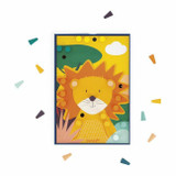 Janod Jogo Mosaicos em Madeira Animais +3 Anos J08278