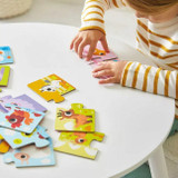 Janod Jogo de Associação Animais Bebés e os seus Pais +2 Anos J02637