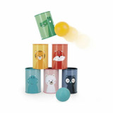 Janod Jogo de Pontaria Latas Animais +3 Anos J07726