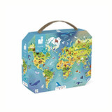 Janod Puzzle 100 Peças Mundo +6 Anos J02607