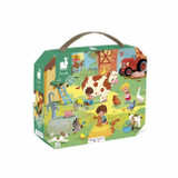 Janod Puzzle 24 Peças Um Dia na Quinta +3 Anos J02603