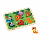 Janod Puzzle Chunky Floresta +18M J07123