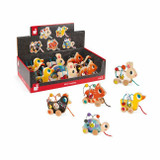 Janod Tartaruga a Cordel com Arco e Missangas +12M J08252