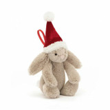 Jellycat Enfeite Coelhinho de Natal BAS6CBOR