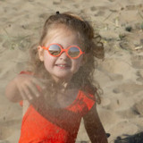 KI ET LA Óculos de Sol RoZZ 2-4 Anos Fluo Orange R3SUNFLUOO