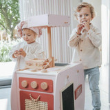 Label Label Cozinha Bistro em Madeira Pink +3 Anos LLWT-34741