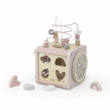 Label Label Cubo de Atividades em Madeira Pink +12M LLWT-34314