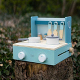 Label Label Fogão Dobrável em Madeira Green +3 Anos LLWT-24760