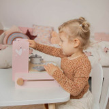 Label Label Fogão Dobrável em Madeira Pink +3 Anos LLWT-24784