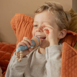 Label Label Microfone em Madeira Blue +6M LLWT-04458