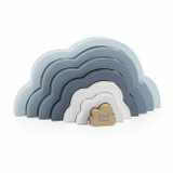 Label Label Puzzle Nuvem em Madeira Blue +12M LLWT-25293