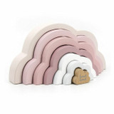 Label Label Puzzle Nuvem em Madeira Pink +12M LLWT-25286