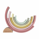 Little Dutch Arco-Íris de Empilhar Rosa +12M LD7033