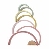 Little Dutch Arco-Íris de Empilhar Rosa +12M LD7033