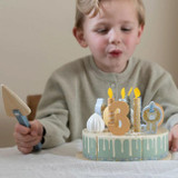 Little Dutch Bolo de Aniversário em Madeira Azul +3 Anos LD8016