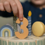 Little Dutch Bolo de Aniversário em Madeira Azul +3 Anos LD8016