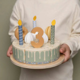 Little Dutch Bolo de Aniversário em Madeira Azul +3 Anos LD8016