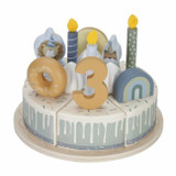 Little Dutch Bolo de Aniversário em Madeira Azul +3 Anos LD8016