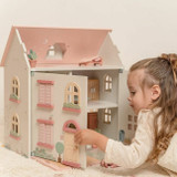 Little Dutch Casa de Bonecas de Madeira Rosa +3 Anos LD7117