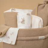 Little Dutch Cesto de Arrumação Pequeno em Malha Pure Beige TE30423026