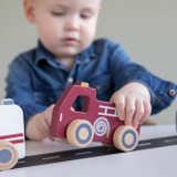 Little Dutch Conjunto Veículos de Emergência em Madeira +12M LD4388