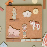 Little Dutch Conjunto de Arte Tap Tap Little Farm +4 Anos LD7160