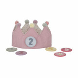 Little Dutch Coroa de Aniversário Rosa +12M LD4515