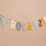 Little Dutch Enfeite para Grinalda Bandeira Pink LD9543