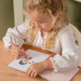 Little Dutch Livro de Colorir com Caneta de Água Rosa e Amigos +3 Anos