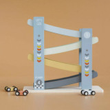 Little Dutch Rampa com Carros de Corrida em Madeira FSC Azul +18M LD7037