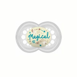 MAM 2 Chupetas Original Night Látex Astro Branco +6M S168