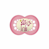 MAM 2 Chupetas Original Pure Night Silicone Rosa +6M S323