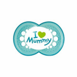 MAM 2 Chupetas Style Silicone Mãe Azul +6M