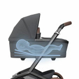 Maxi-Cosi Carrinho Fame com Alcofa Twillic Graphite