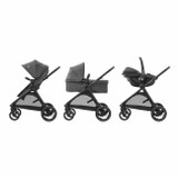 Maxi-Cosi Trio Carrinho Zelia S + CabrioFix S i-Size Dark Grey