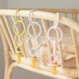 BIBS 12 Argolas de Brincar Vanilla/Sage/Olive +0M