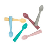 MinikOiOi Colher em Silicone Mineral Blue 261101140003