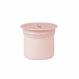 MinikOiOi Copo com Palhinha Sip+Snack Pinky Pink/Powder Grey