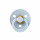 BIBS 2 Chupetas Colour Látex Anatómica Baby Blue/Petrol 0-6M