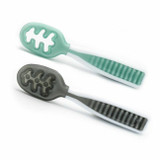 NumNum 2 Pré-Colheres GOOtensils Cinza e Verde NUM200