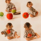 Oli&Carol Bola Sensorial Tomate +0M L-BALL-TOMATO