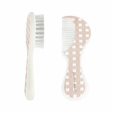 Pasito a Pasito Conjunto Pente e Escova Vichy Rosa 75612