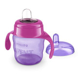Philips AVENT Copo Aprendizagem Bico Macio Roxo 200ml SCF551/03