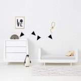 Snuz 2 Lençóis Ajustáveis Cama de Grades Grey BD028CM