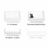 SnuzKot Cama de Grades Skandi - Branca FN005SA