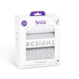 Snüz 2 Lençóis Ajustáveis + Cobertor Berço Grey Spots BD028AG